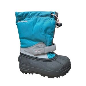 Columbia Kids Powderbug Plus II Junior Winter Snow Boots size 1
